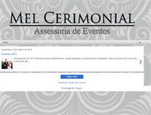 Tablet Screenshot of melcerimonial.blogspot.com