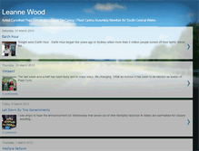Tablet Screenshot of leannewoodamac.blogspot.com