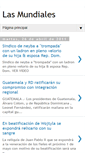 Mobile Screenshot of lasmundiales.blogspot.com