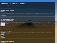 Tablet Screenshot of 500milliontax-toomuch.blogspot.com