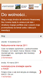 Mobile Screenshot of do-wolnosci.blogspot.com