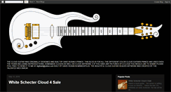 Desktop Screenshot of cloudguitarcentral.blogspot.com