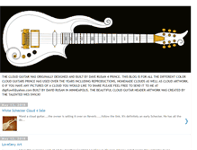 Tablet Screenshot of cloudguitarcentral.blogspot.com