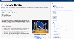 Desktop Screenshot of minnesotatheatre.blogspot.com