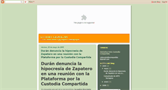 Desktop Screenshot of elecciones2008cc.blogspot.com
