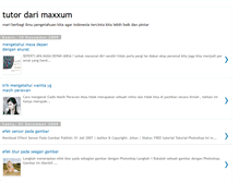 Tablet Screenshot of maxxum-maxum.blogspot.com