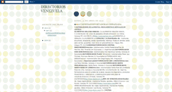 Desktop Screenshot of diretoriosvenezuela.blogspot.com