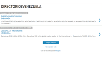 Tablet Screenshot of diretoriosvenezuela.blogspot.com
