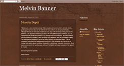 Desktop Screenshot of melvinbanner.blogspot.com