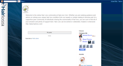 Desktop Screenshot of hairlossdotcom.blogspot.com