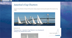 Desktop Screenshot of americascupcharters.blogspot.com