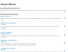 Tablet Screenshot of manjarblancodelvalle.blogspot.com