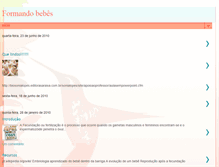 Tablet Screenshot of formandobebes.blogspot.com