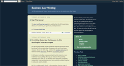 Desktop Screenshot of businesslawyer.blogspot.com