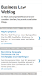 Mobile Screenshot of businesslawyer.blogspot.com