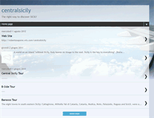 Tablet Screenshot of centralsicily.blogspot.com