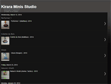 Tablet Screenshot of kiraraminis.blogspot.com