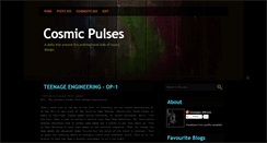 Desktop Screenshot of cosmicpulses.blogspot.com