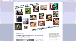 Desktop Screenshot of dogkisser.blogspot.com