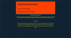 Desktop Screenshot of kalpkartikassociates.blogspot.com