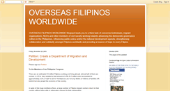 Desktop Screenshot of filipinosworldwide.blogspot.com