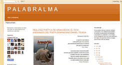 Desktop Screenshot of palabralma-palabralma.blogspot.com