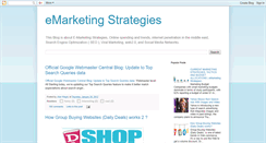 Desktop Screenshot of emarketing-strategies.blogspot.com