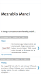 Mobile Screenshot of mezrablomanci.blogspot.com