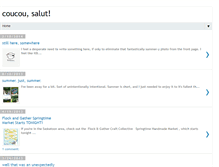 Tablet Screenshot of coucousalut.blogspot.com