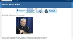 Desktop Screenshot of clericalabusewatch.blogspot.com
