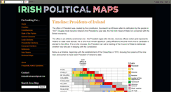 Desktop Screenshot of irishpoliticalmaps.blogspot.com