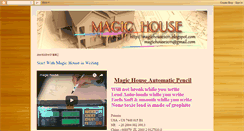 Desktop Screenshot of magichouse2011.blogspot.com