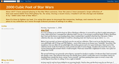 Desktop Screenshot of 2000cubicfeetofstarwars.blogspot.com