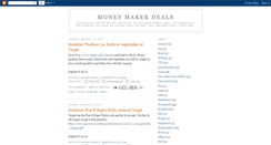 Desktop Screenshot of moneymakerdeals.blogspot.com