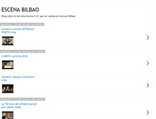 Tablet Screenshot of escenabilbao.blogspot.com