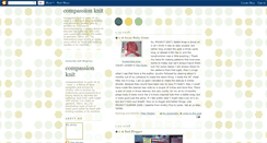 Desktop Screenshot of compassionknit1.blogspot.com