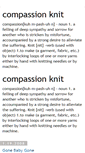 Mobile Screenshot of compassionknit1.blogspot.com