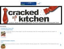 Tablet Screenshot of crackedupkitchen.blogspot.com