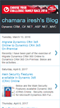 Mobile Screenshot of chamarairesh.blogspot.com