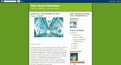 Desktop Screenshot of opensourcedatacenter.blogspot.com