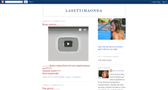 Desktop Screenshot of lasettimaonda.blogspot.com