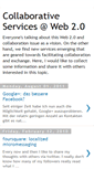 Mobile Screenshot of collaborative-services.blogspot.com