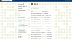 Desktop Screenshot of lmsdrama.blogspot.com