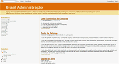 Desktop Screenshot of bradministracao.blogspot.com
