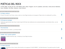 Tablet Screenshot of poeticasdelrock.blogspot.com
