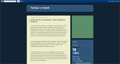 Desktop Screenshot of farmaci-e-rimedi.blogspot.com