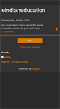 Mobile Screenshot of eindianeducation.blogspot.com