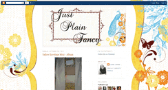 Desktop Screenshot of justplainfancy.blogspot.com