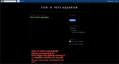 Desktop Screenshot of fishnpetsaquarium.blogspot.com