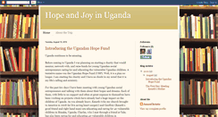 Desktop Screenshot of hopejoyuganda.blogspot.com